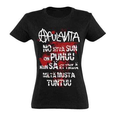 Apulanta, Mitä Kuuluu, Women's T-Shirt