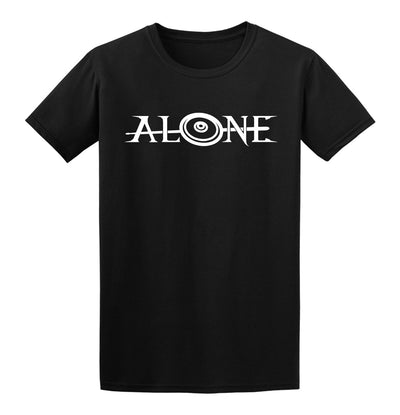 Kai Hahto, Alone White Print, T-Shirt