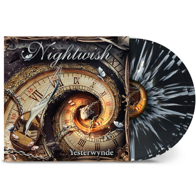 Nightwish, Yesterwynde, Ltd Black With White Splatter 2LP Vinyl
