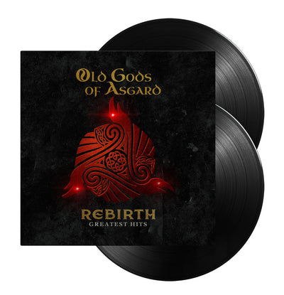 Old Gods of Asgard, Rebirth - Greatest Hits, Black 2LP Vinyl