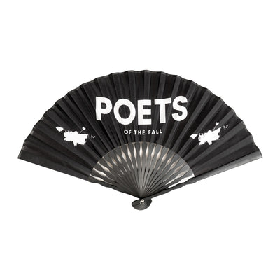 Poets of the Fall, Morpho, Bamboo Fabric Hand Fan