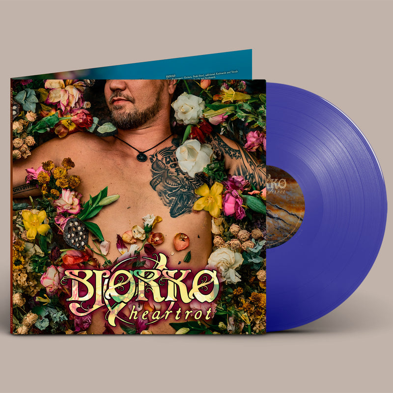 Bjørkø, Heartrot, Transparent Blue Vinyl