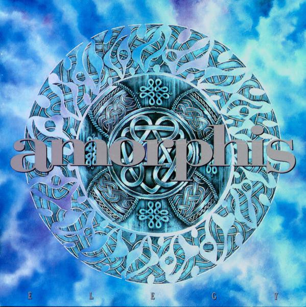 Amorphis, Elegy, Re-Issue Cyan Blue / White Galaxy Vinyl