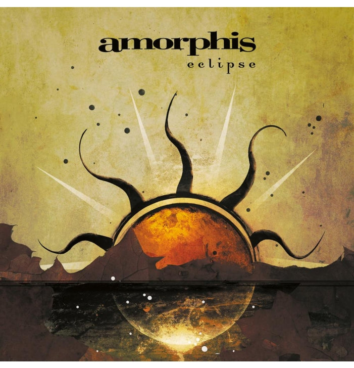 Amorphis, Eclipse, Orange/Black Marbled Vinyl