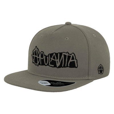Apulanta, Logo, Grey Snapback Cap