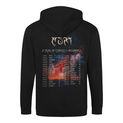 Auri, A Trail Of Candles & Beginnings Tour 2025, Zip Hoodie