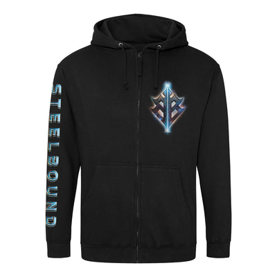 Battle Beast, Steelbound Album Cover, Zip Hoodie