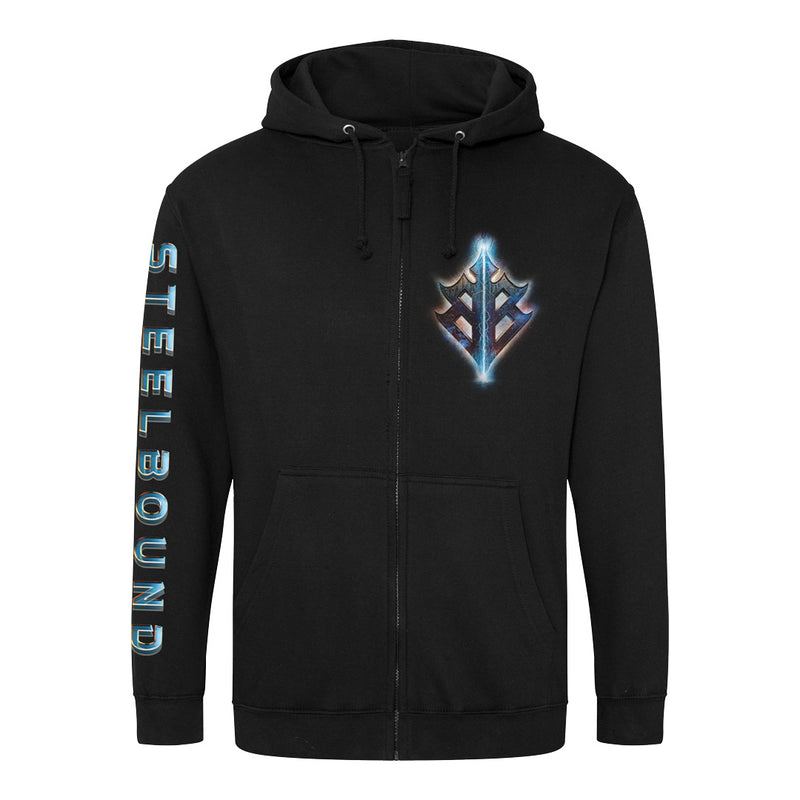 Battle Beast, Steelbound Album Cover, Zip Hoodie