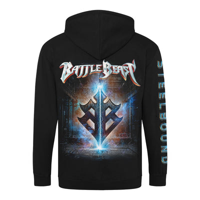 Battle Beast, Steelbound Album Cover, Zip Hoodie