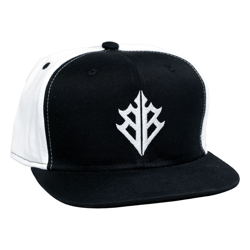 Battle Beast, Symbol Logo, Black/White Snapback Cap