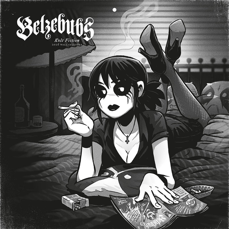 Belzebubs, Kvlt Fiction – 2026 Wall Calendar, Large