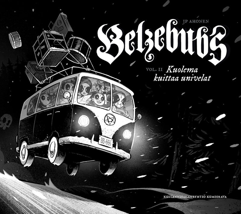 Belzebubs Vol. II - Kuolema Kuittaa Univelat, Book In Finnish