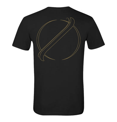Bjørkø, Metallic Gold Logo, T-Shirt