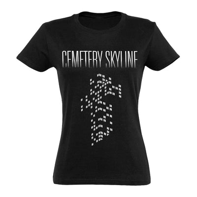 Cemetery Skyline, Nordic Gothic, Women's T-Shirt