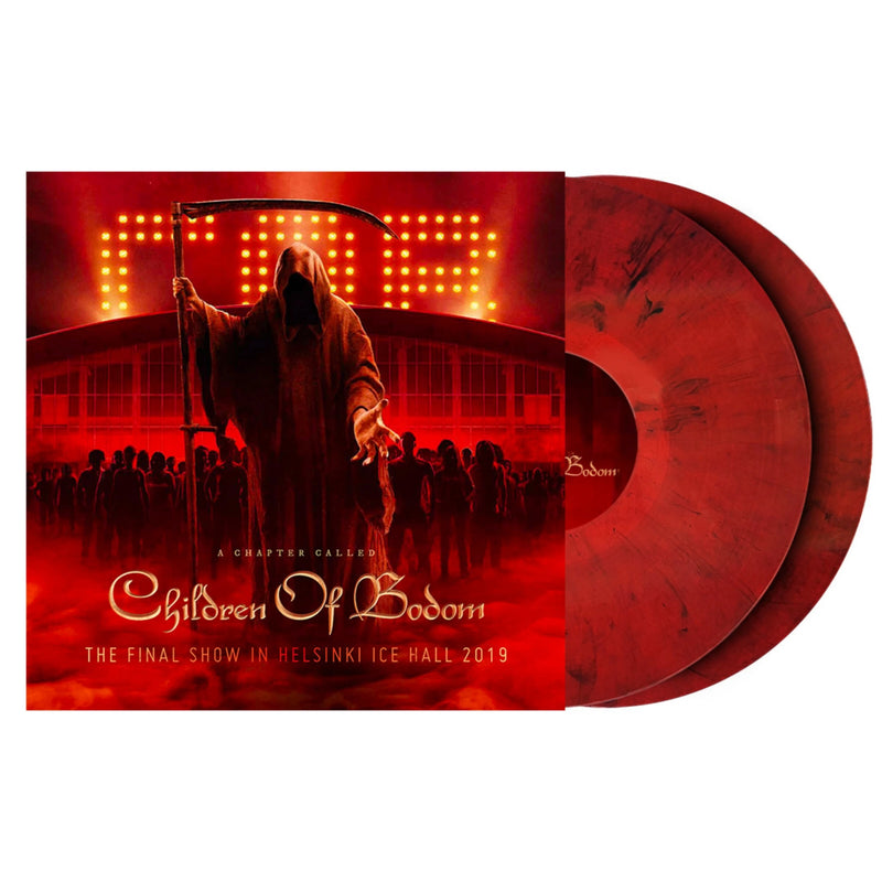 A Chapter Called Children of Bodom – The Final Show in Helsinki Ice Hall 2019, Punainen Marmoroitu 2LP Vinyyli