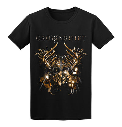 Crownshift, Crownshift, Gold Vinyl + Album Cover T-Shirt, Bundle