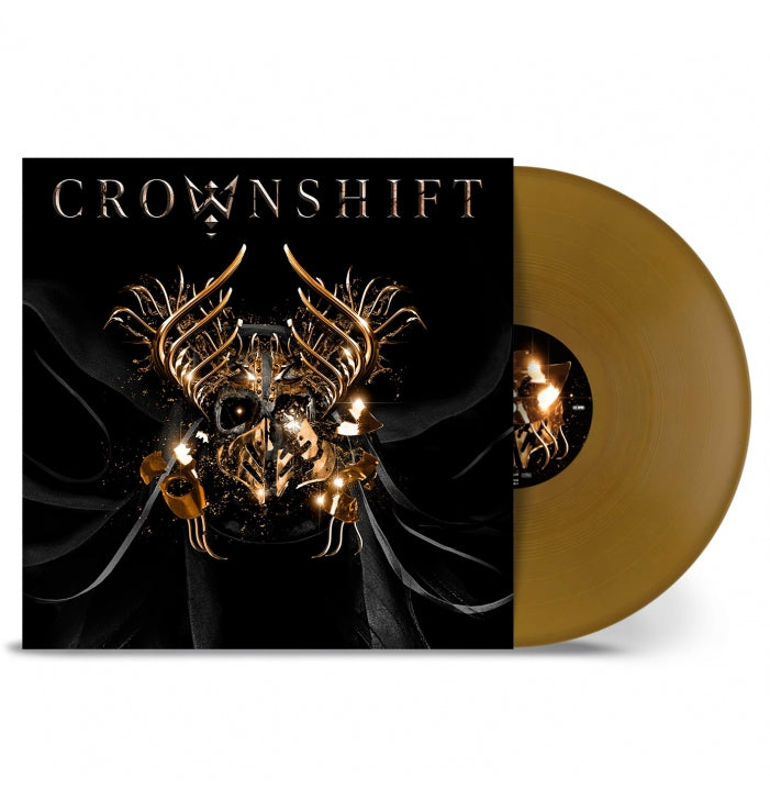 Crownshift, Crownshift, Gold Vinyl + Album Cover T-Shirt, Bundle