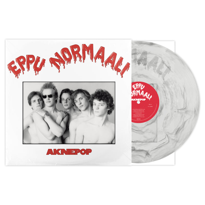 Eppu Normaali, Aknepop, Ultra Clear With Black Smoke Vinyl