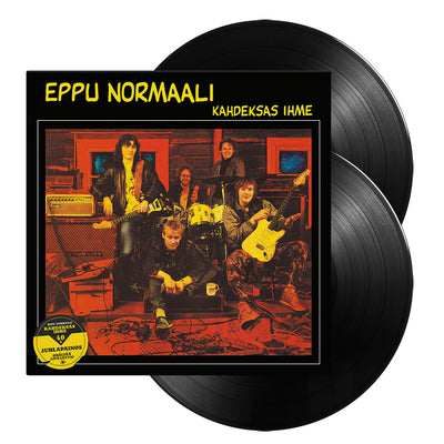 Eppu Normaali, Kahdeksas Ihme 40th Anniversary Edition, Black 2LP Vinyl