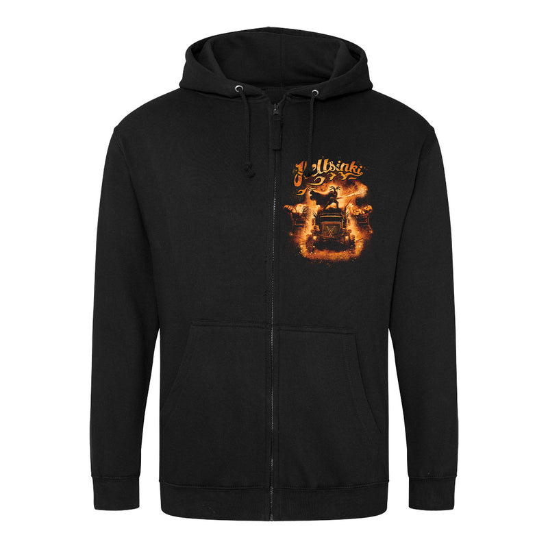 Hellsinki Metal Festival, Truck Event 2026, Zip Hoodie – Backstage