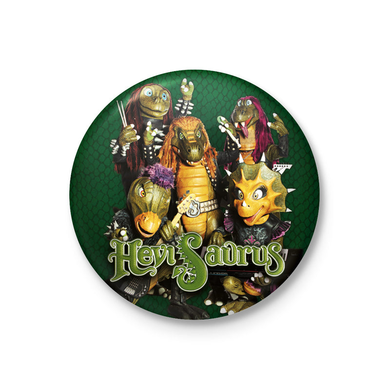 Nevasaurus Hevisaurus, Badge – Backstage Rock Shop