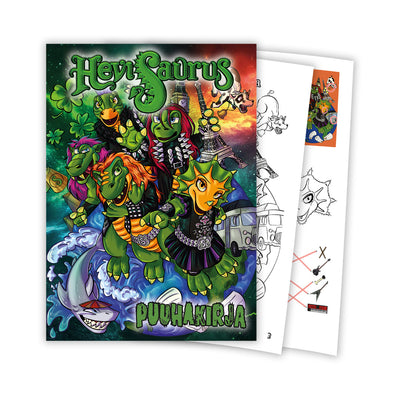 Hevisaurus, Activity Book