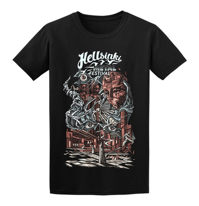 Hellsinki Metal Festival, City of Chimeras, T-Shirt