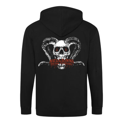 Hellsinki Metal Festival, Hell Skull, Zip Hoodie