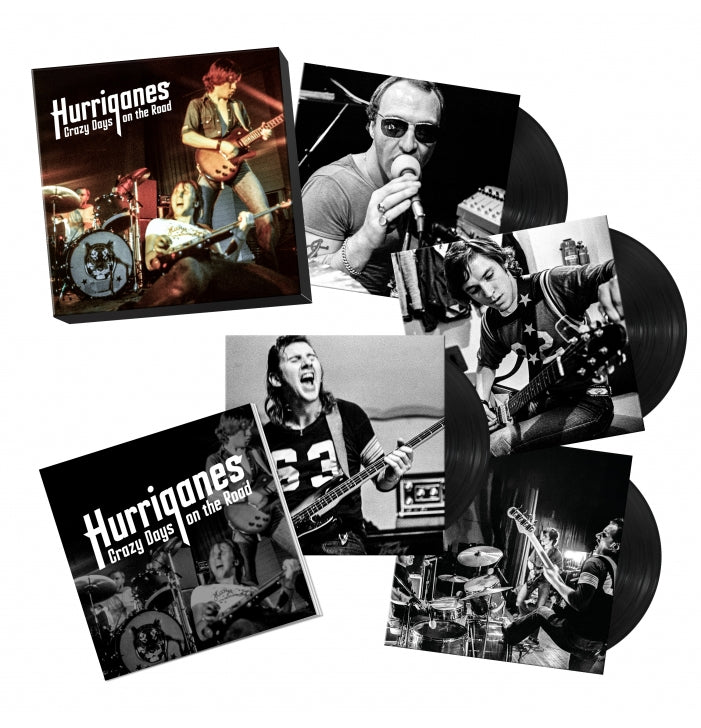 Hurriganes, Crazy Days On The Road, Black 4LP Box