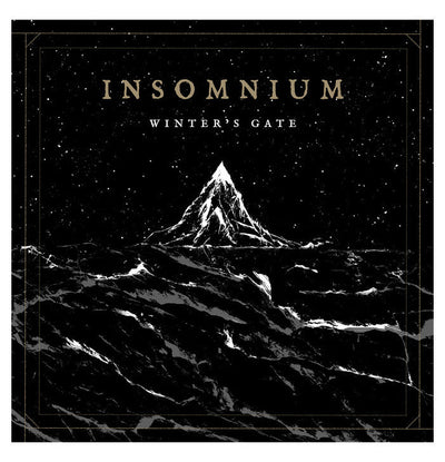 Insomnium, Winter's Gate (Re-Issue 2024), Ltd Transparent Light Blue-Black Marbled Vinyl