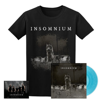 Insomnium, Songs Of The Dusk EP, Ltd Light Blue Vinyl + T-Shirt + Signed Postcard