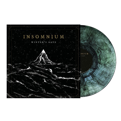 Insomnium, Winter's Gate (Re-Issue 2024), Ltd Transparent Light Blue-Black Marbled Vinyl