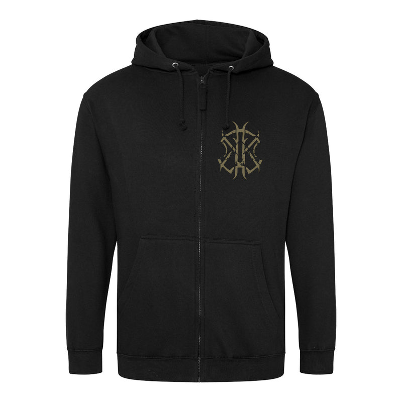 Kaunis Kuolematon, Kun Valo Minussa Kuoli, Gold / Black Marbled 2LP Vinyl + Zip Hoodie, Bundle