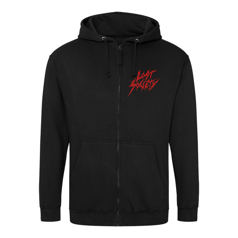 Lost Society, Hell Is A State Of Mind, Zip Hoodie – Backstage Rock Lost Society, Hell Is A State Of Mind, Zip Hoodie – Backstage Rock
