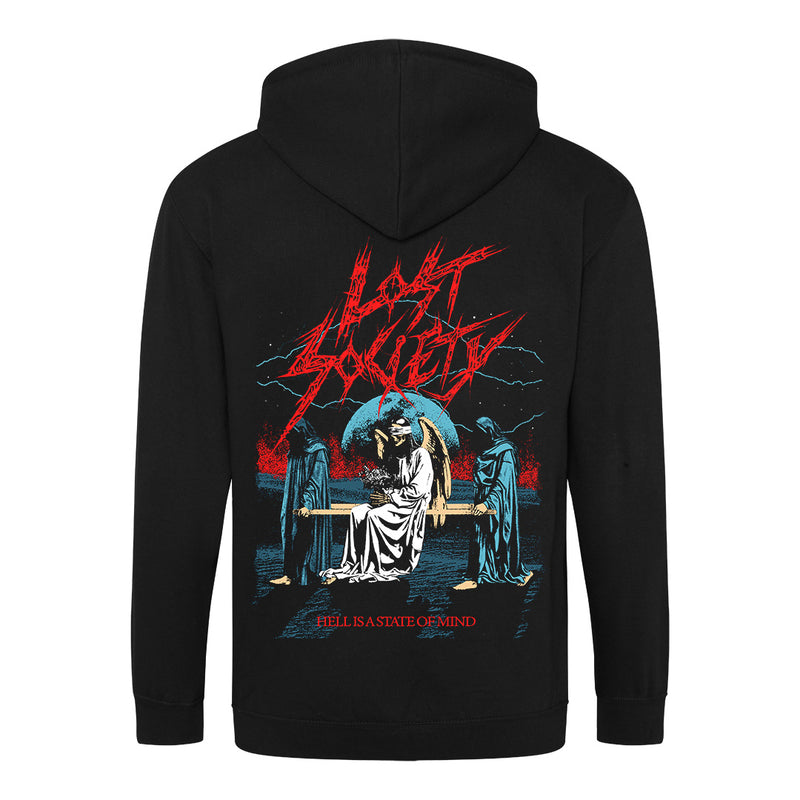 Lost Society, Hell Is A State Of Mind, Zip Hoodie – Backstage Rock