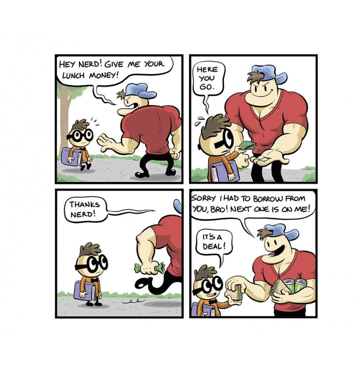 Nerd & Jock, Book in English