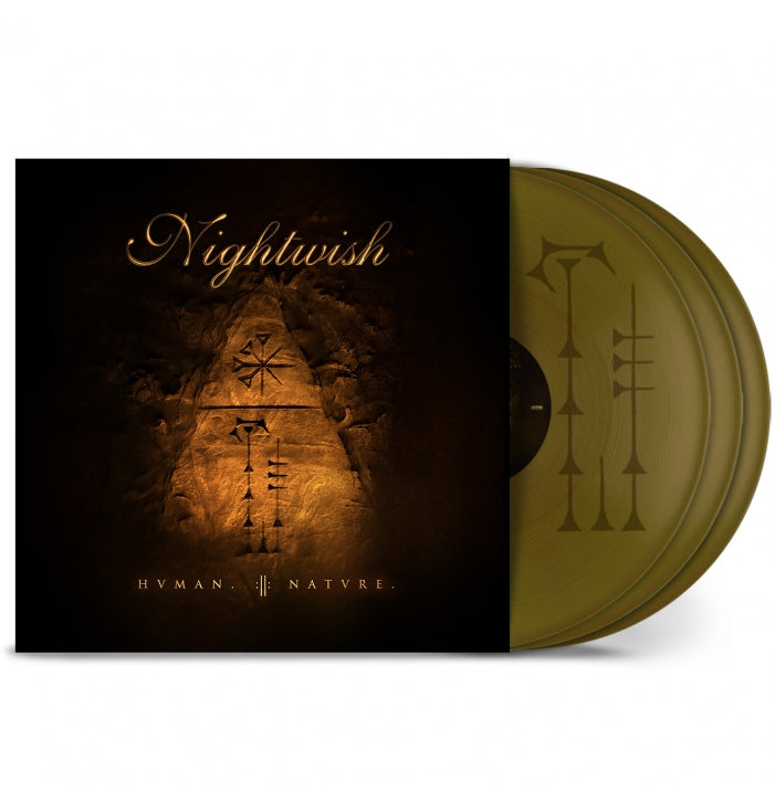 Nightwish, Human. :||: Nature., Re-Press Gold 3LP Vinyl