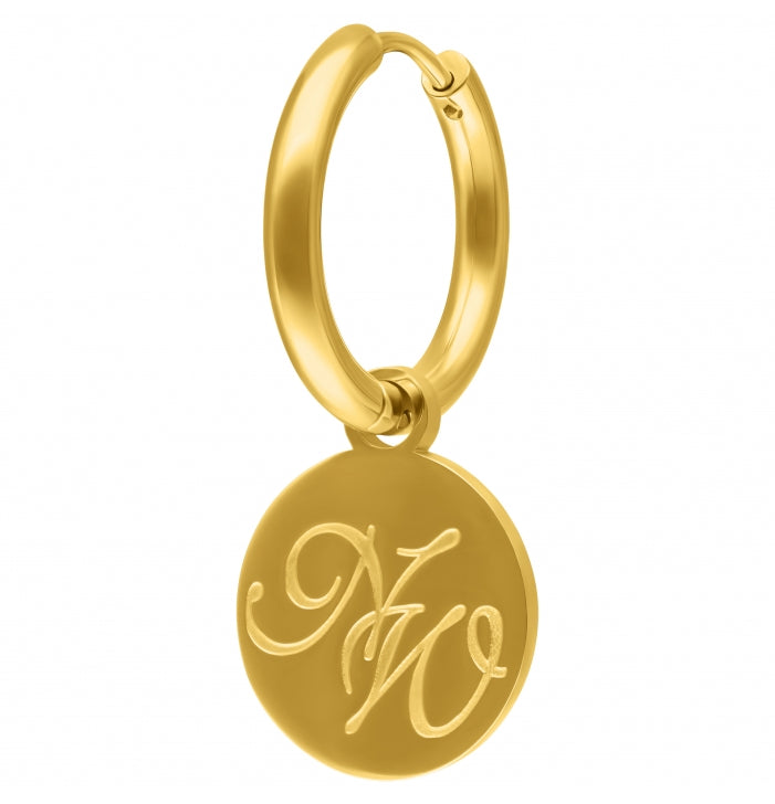 Nightwish, Little Golden Hoops Coin Logo Both Side Lasered