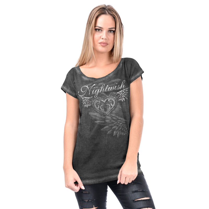 Nightwish, Stone Angel, Oil Dye Anthracite Women&