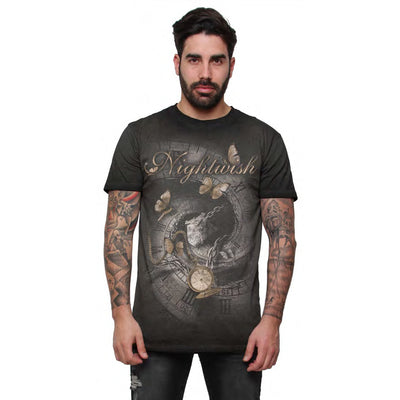 Nightwish, Timeless, Rex Oil Dye Anthracite T-Shirt