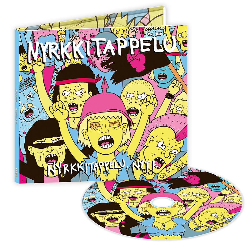 Nyrkkitappelu, Nyrkkitappelu. Nyt!, Digipak CD + T-Shirt, Bundle