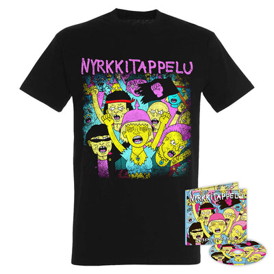 Nyrkkitappelu, Nyrkkitappelu. Nyt!, Digipak CD + T-Shirt, Bundle