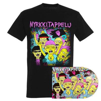 Nyrkkitappelu, Nyrkkitappelu. Nyt!, Ltd Picture Vinyl + T-Shirt, Bundle