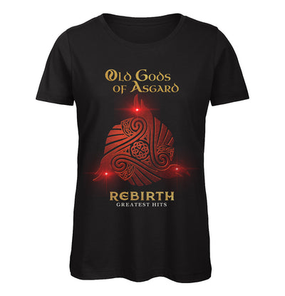 Old Gods of Asgard, Rebirth, CD + Women's T-Shirt