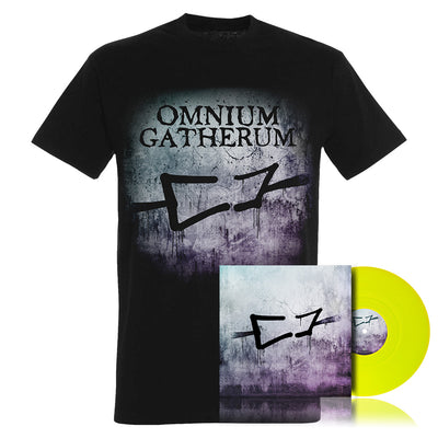 Omnium Gatherum, May The Bridges We Burn Light The Way, Ltd Neon Yellow Vinyl + T-Shirt, Bundle