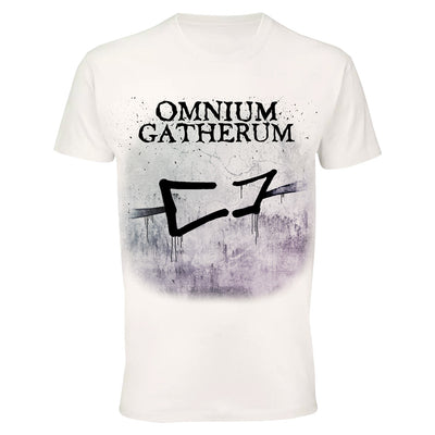 Omnium Gatherum, May The Bridges We Burn Light The Way, White T-Shirt