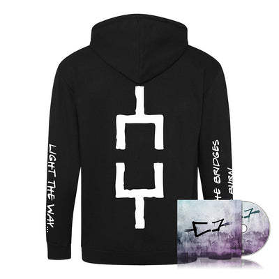 Omnium Gatherum, May The Bridges We Burn Light The Way, Ltd Digipak CD + Zip Hoodie, Bundle
