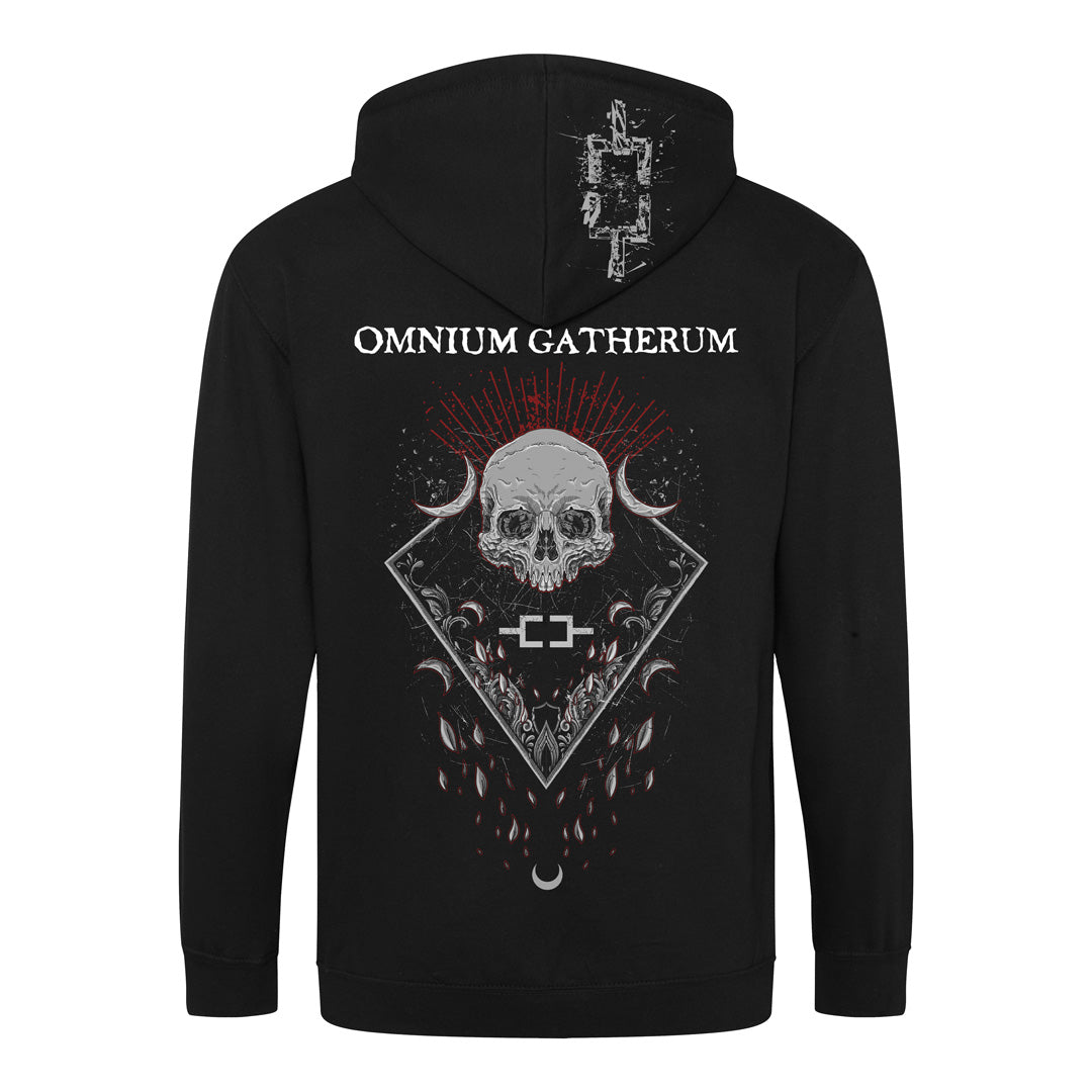 『HAMI VEN 6337 BLACK×SILVER』 Omnium Gatherum, Shining, Zip Hoodie – Backstage Rock Shop