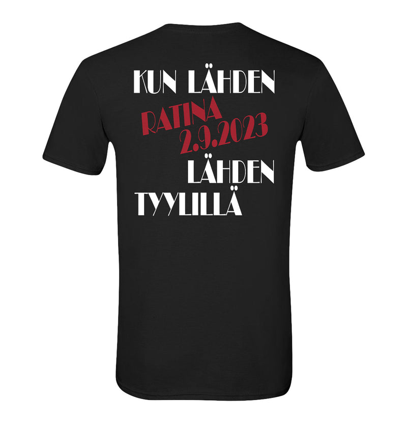 Pate Mustajärvi, Kun Lähden, Lähden Tyylillä, T-Shirt