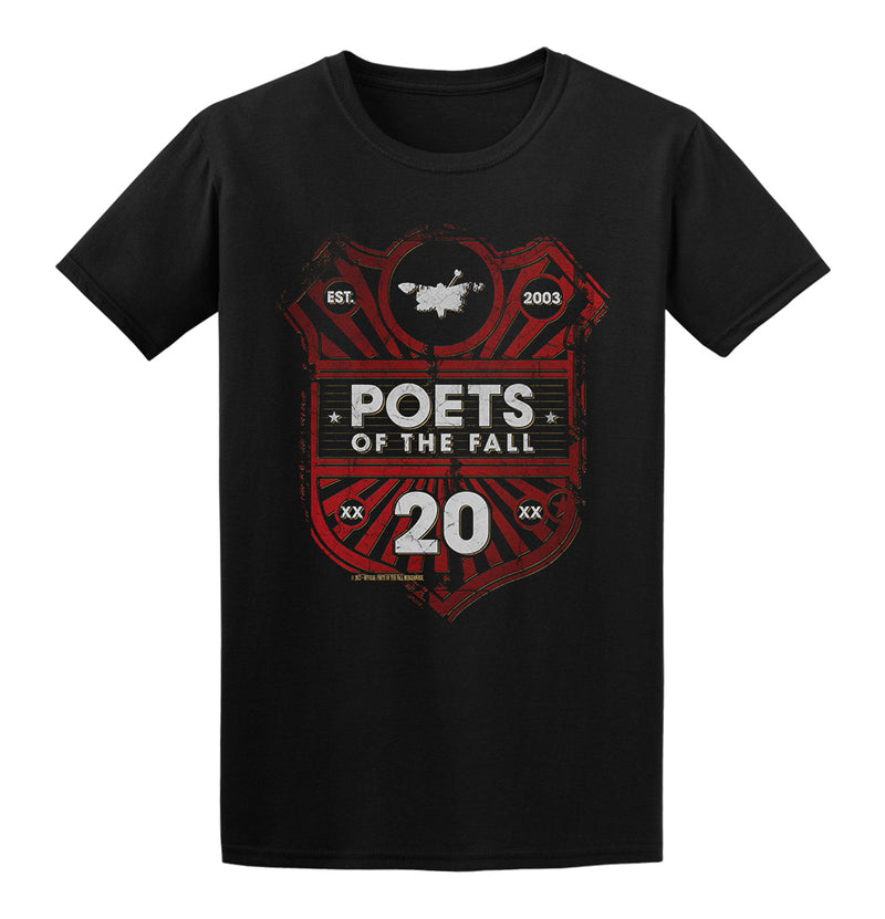 Poets of the Fall, Official Anniversary Tour, T-Shirt